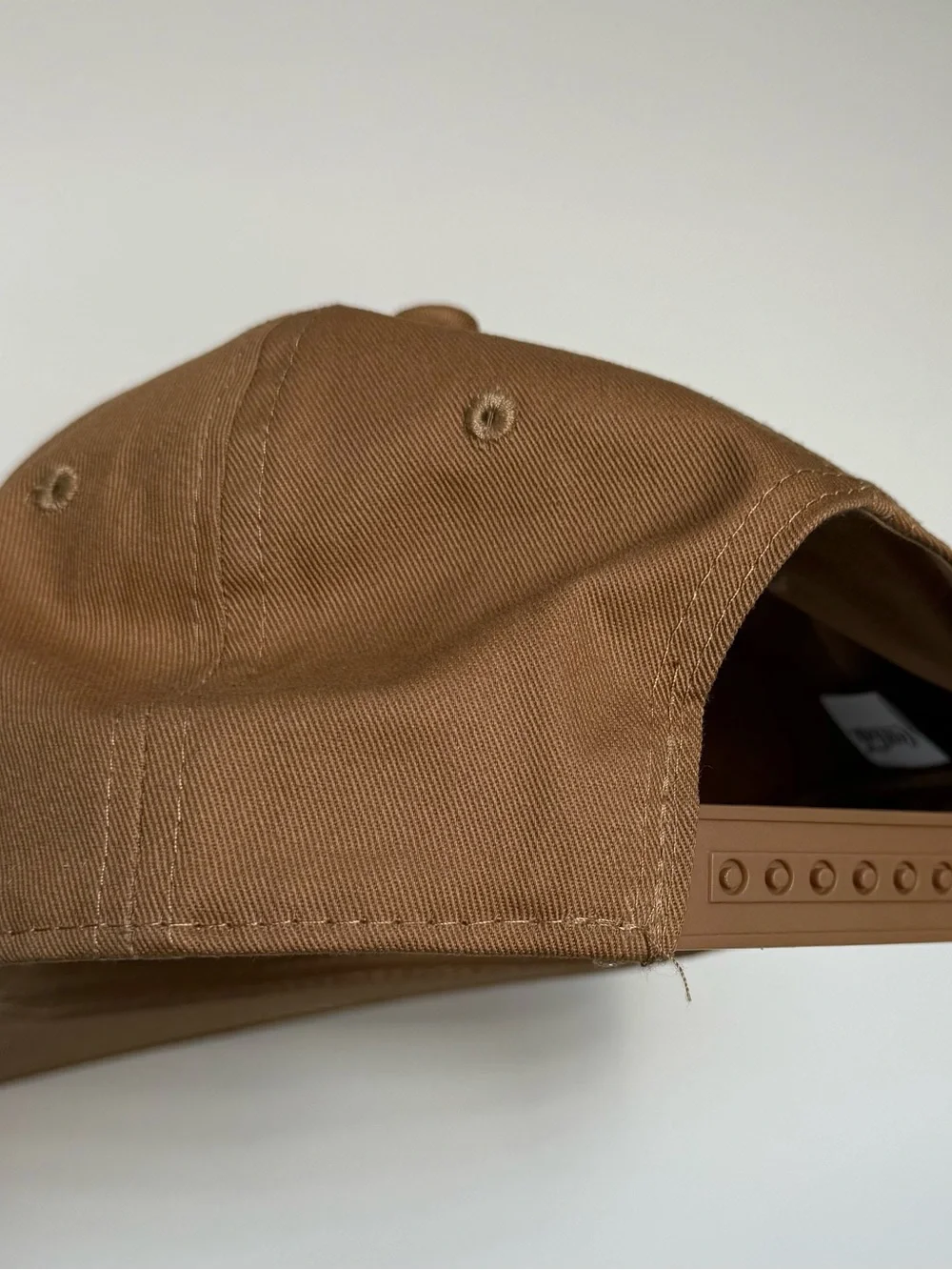 Vintage Y2K Coke 3D Emblem Logo Skater Baseball Adjustable Snapback Hat Tan